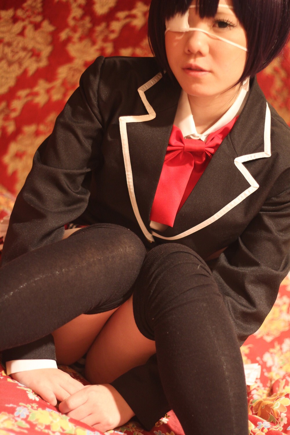 [Cosplay]  Hot Rikka Takanashi from Chuunibyou Demo Koi Ga Shitai